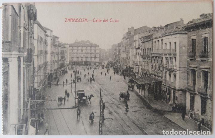 Postales: ZARAGOZA CALLE DEL COSO - Foto 1