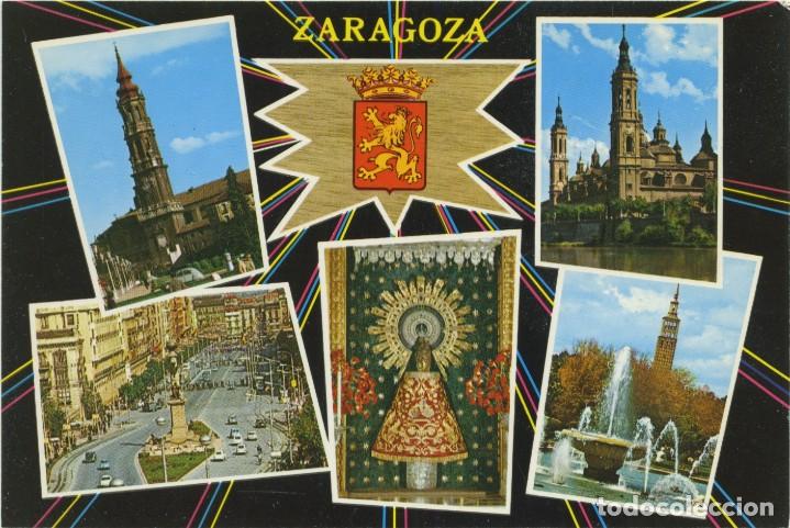 Postales: N&ordm; 186-ZARAGOZA. Bellezas de la ciudad. Sin circular. ED. COMERCIAL G.F.