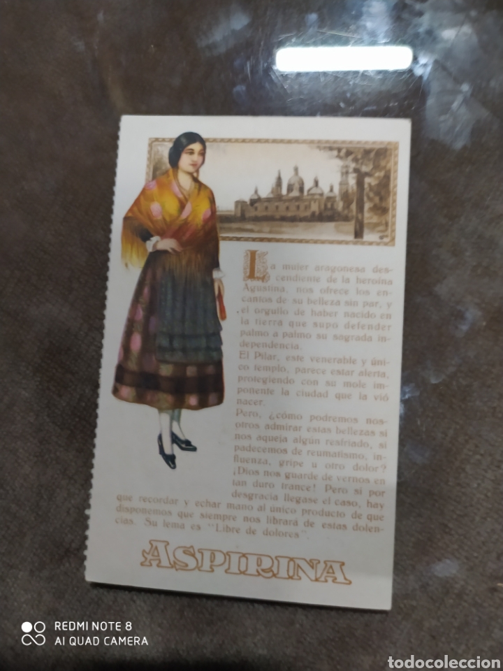 Postcards: Postal Publicitaria Original de Aspirina Bayer