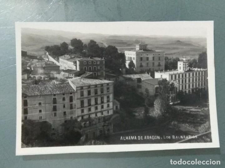 Postcards: POSTAL ALHAMA DE ARAGON - LOS BALNEARIOS.