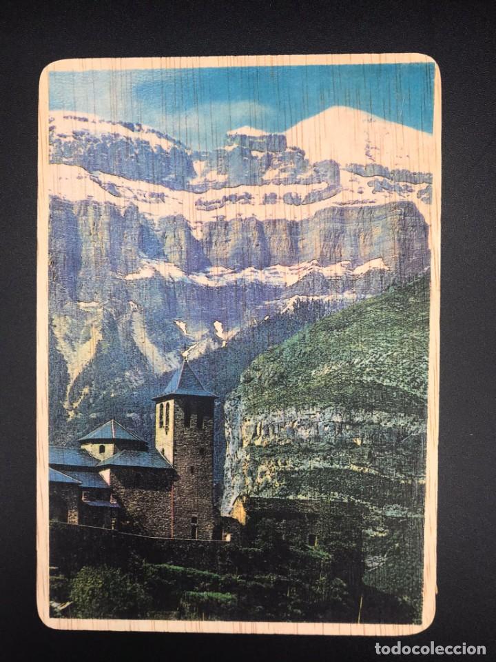 Postales: POSTAL DE MADERA RECUERDO DE TORLA - HUESCA - Foto 1