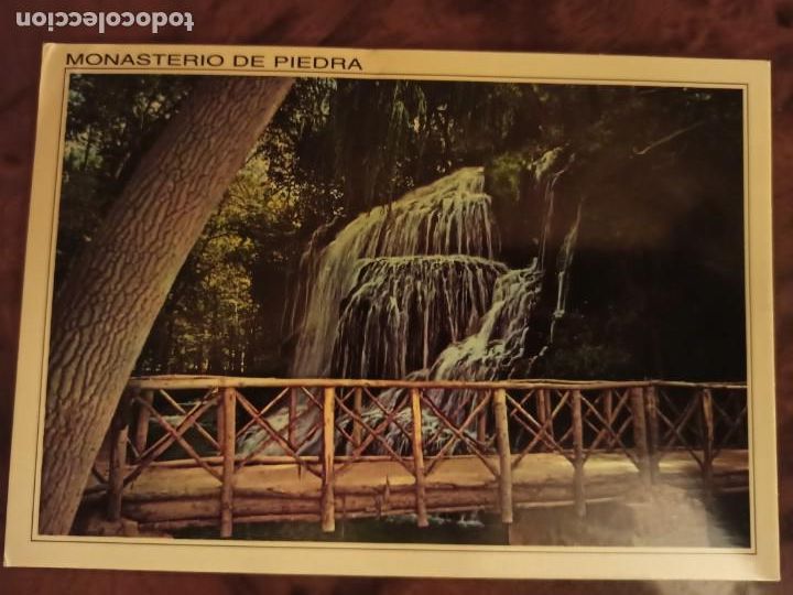 Postales: Dos postales Monasterio de Piedra - Foto 2