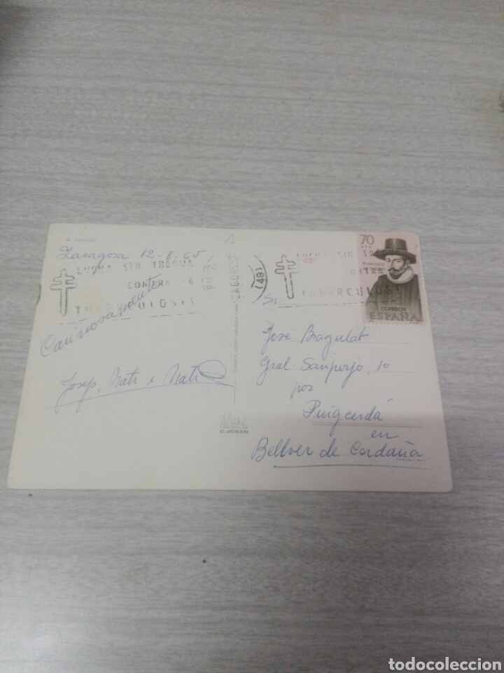 Postales: Postal 48 zaragoza - Foto 2
