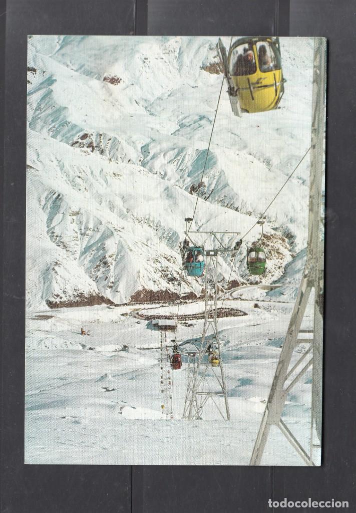 Postales: N&ordm; 56 SALLENT DE GALLEGO, ESTAIONAL INVERNAL DE FORMIGAL. TELECABINA