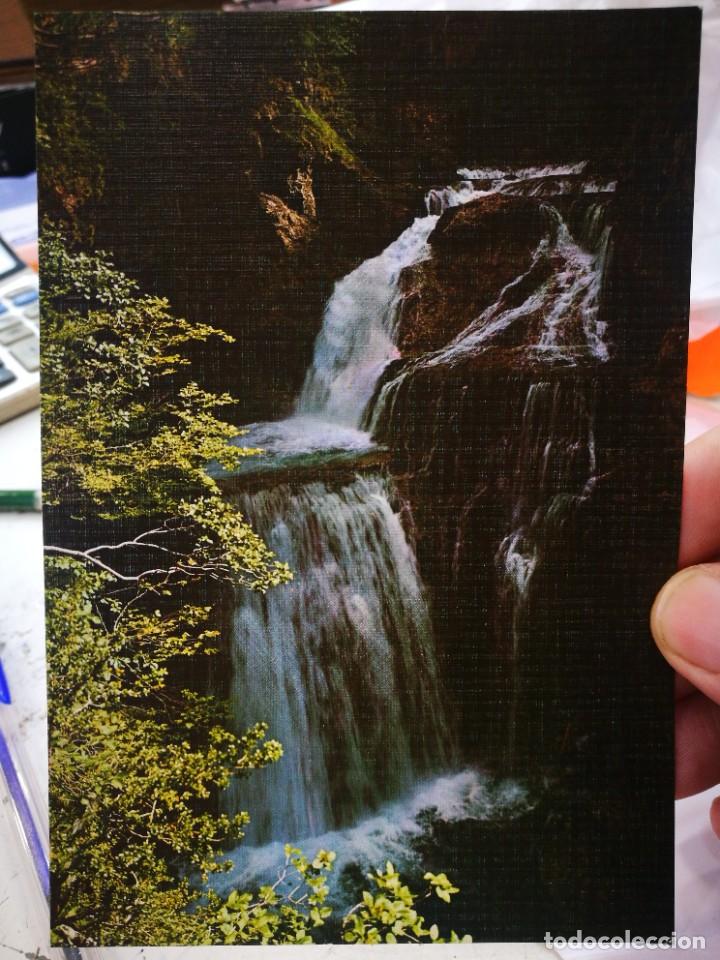 Postales: Postal Parque Nacional de Ordesa Pirineo Aragon&eacute;s Cascada en el R&iacute;o Abrazas N 48 SICILIA S/C