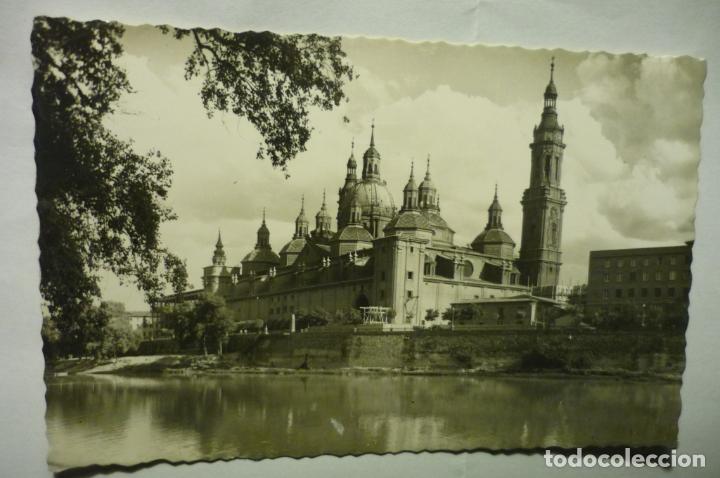 Postales: postal zaragoza.-templo pila escrita cm