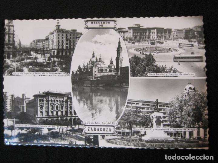 Postcards: ZARAGOZA-VARIAS VISTAS-ED&middot;ARRIBAS-POSTAL ANTIGUA-(80.083)