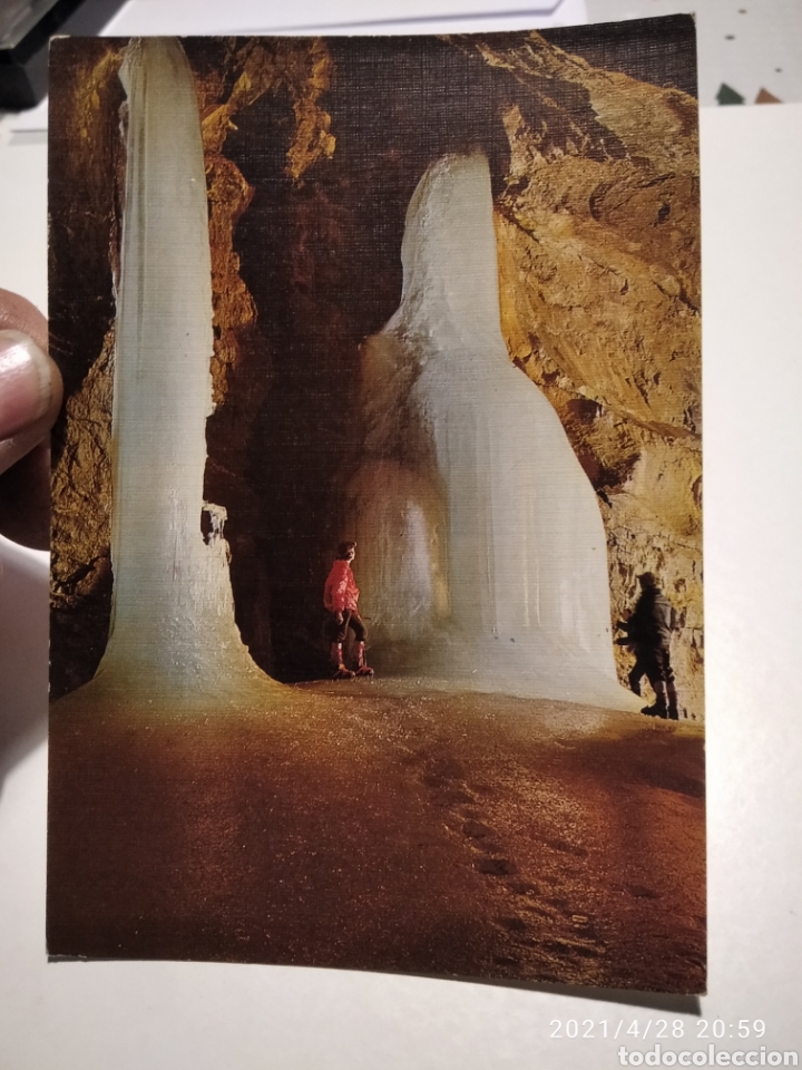 Postales: Ordesa gruta helada