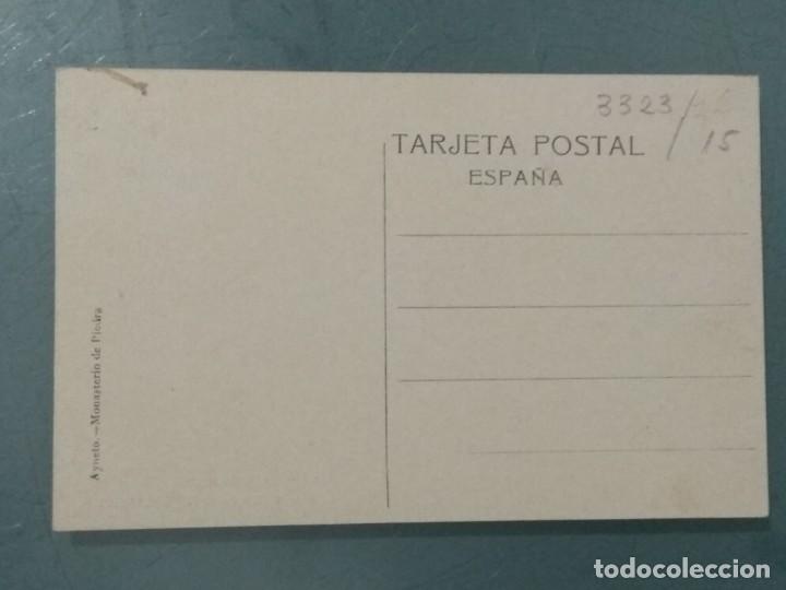 Postales: POSTAL - MONASTERIO DE PIEDRA. (ZARAGOZA). EDIFICIO PRINCIPAL. - Foto 2