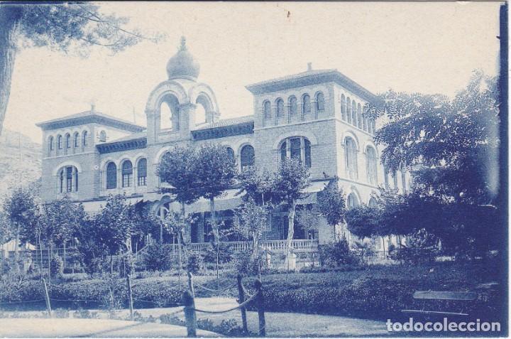 Postales: POSTAL DE ALHAMA DE ARAGON DEL GRAN CASINO-TEATRO (TERMAS PALLARES)