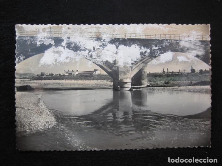 Postales: MONZON-PUENTE FERROCARRIL SOBRE EL CINCA-ED&middot;SICILIA-19-POSTAL ANTIGUA-(80.294)