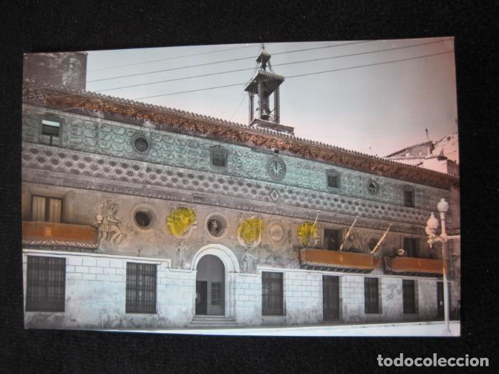 Postales: TARAZONA-FACHADA DEL AYUNTAMIENTO-EDICIONES SICILIA-34-POSTAL ANTIGUA-(80.370)