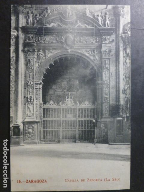 Postales: ZARAGOZA CAPILLA DE ZAPORTA LA SEO - Foto 1