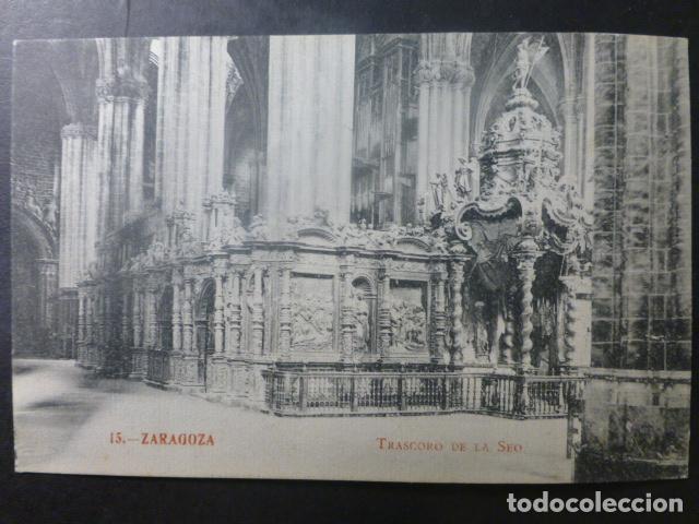Postales: ZARAGOZA TRASCORO DE LA SEO - Foto 1