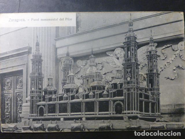 Postales: ZARAGOZA FAROL MONUMENTAL DEL PILAR - Foto 1
