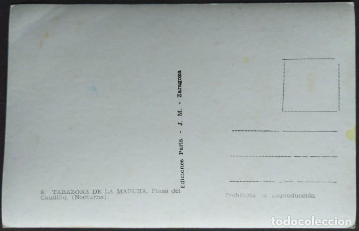 Postales: TARAZONA DE LA MANCHAPLAZA DEL CAUDILLO - Foto 2