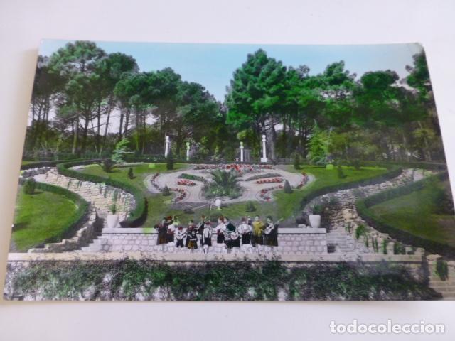 Postales: ZARAGOZA PARQUE PRIMO DE RIVERA CON BATURROS - Foto 1