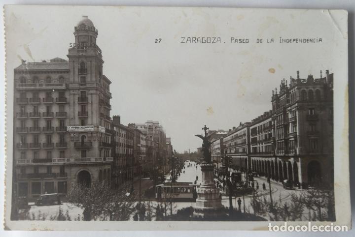 Postales: ZARAGOZA PASEO DE LA INDEPENDENCIA - Foto 1