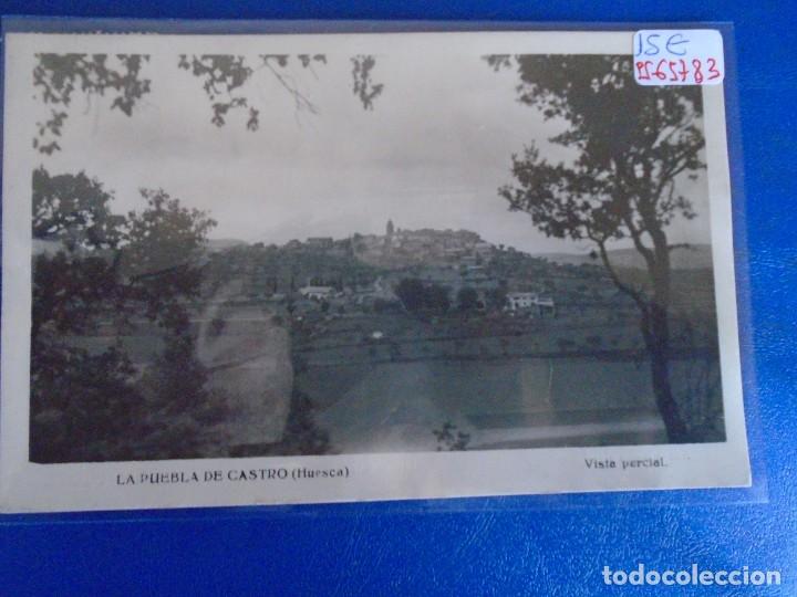 Postales: (PS-65783)POSTAL FOTOGRAFICA DE PUEBLA DE CASTRO(HUESCA)-VISTA PARCIAL