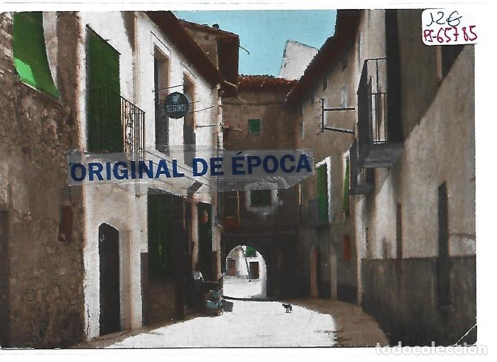 Postales: (PS-65785)POSTAL DE LA PUEBLA DE CASTRO(HUESCA)-CALLE GENERAL PRIM.EDICIONES RAE
