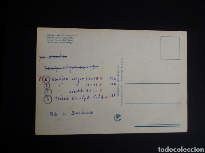 Postales: POSTAL DE BRONCHALES. TERUEL. - Foto 2