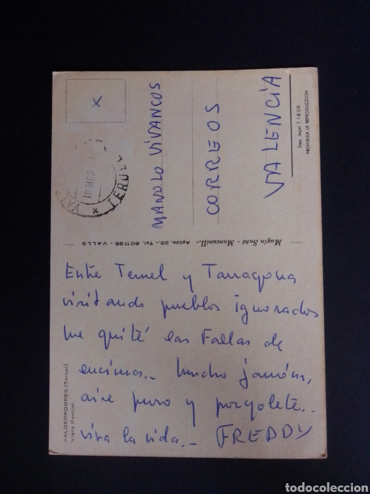 Postales: POSTAL DE VALDERROBRES. TERUEL. - Foto 2