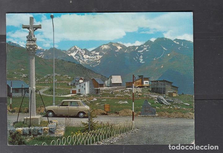 Postales: N&ordm; 33 SALLENT DE GALLEGO. URBANIZACI&Oacute;N FORMIGAL, AL FONDO MACIZO DEL INFIERNO