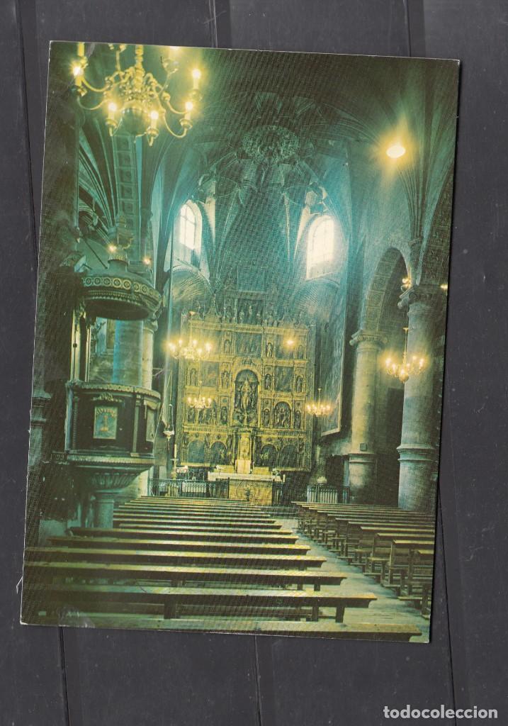 Postales: 3 LONGARES. INTERIOR IGLESIA. ESTILO G&Oacute;TICO - Foto 1