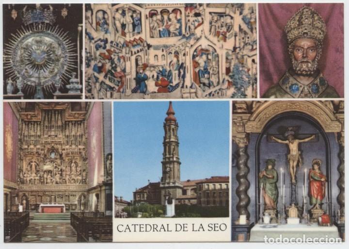 Postales: N&ordm; 49-ZARAGOZA. Catedral de la Seo. Sin circular. ED. COMERCIAL JOSAN