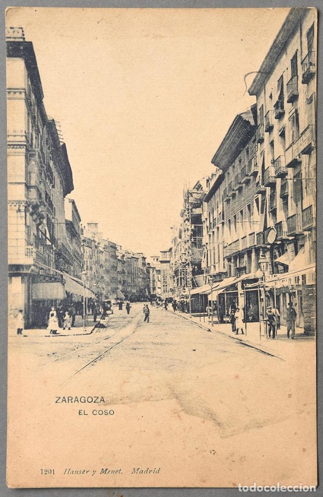 Postales: postal Zaragoza el Coso - Foto 1