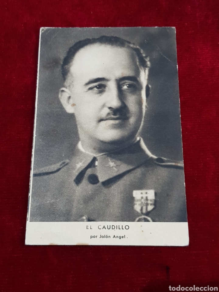 Postcards: Postal guerra civil Franco el caudillo por jal&oacute;n &aacute;ngel