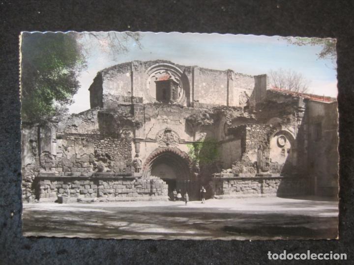 Postkarten: MONASTERIO DE PIEDRA-FACHADA ANTIGUA IGLESIA-GARCIA GARRABELLA-POSTAL ANTIGUA-(82.391)