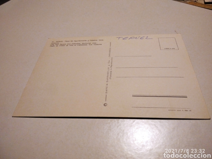 Postales: Postal Teruel nocturna - Foto 2