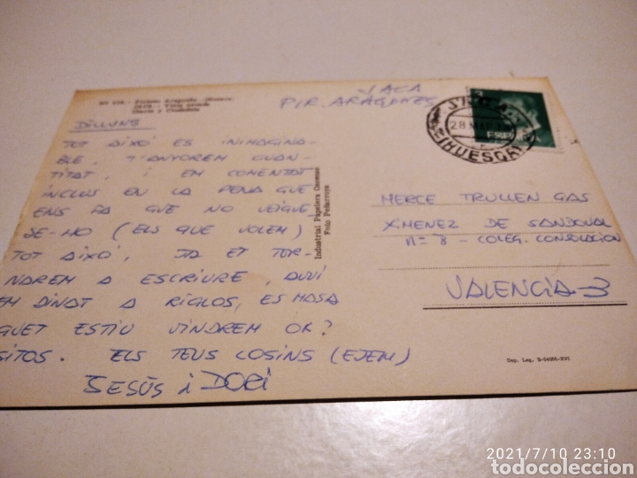 Postales: Postal Jaca - Foto 2