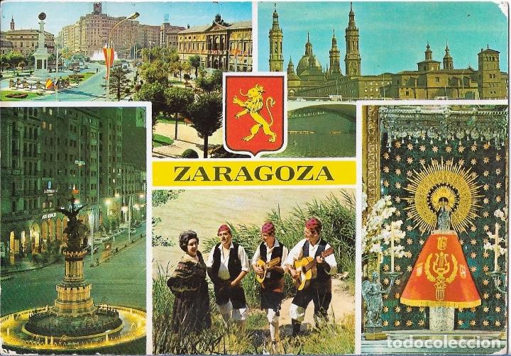 Postales: POSTAL ZARAGOZA - ESCRITA - Foto 1