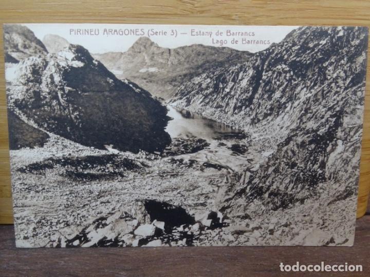 Postkarten: PIRINEU ARAGONES. SERIE 3. ESTANY DE BARRANCS. LAGO.