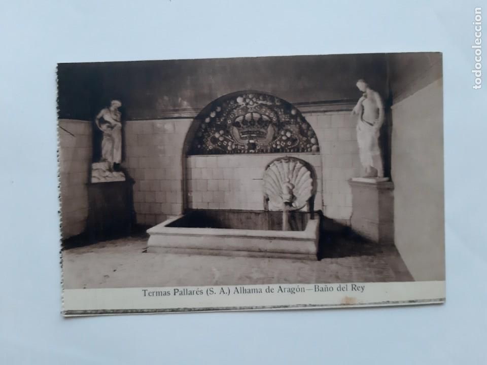 Postkarten: ANTIGUA POSTAL TERMAS PAILARES ALHAMBRA ARAGON BA&Ntilde;O DEL REY RV 346