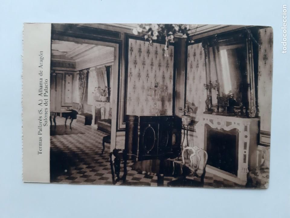 Postkarten: ANTIGUA POSTAL TERMAS PAILARES ALHAMBRA ARAGON PALACIO RV 347