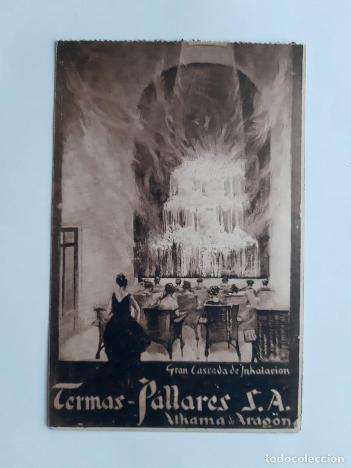 Postkarten: ANTIGUA POSTAL TERMAS PAILARES ALHAMBRA DE ARAGON RV 348