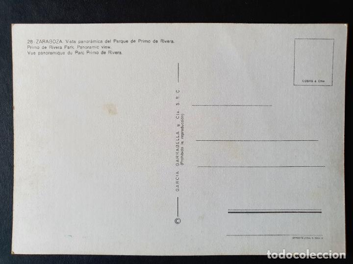 Postales: POSTAL ZARAGOZA (ORIGINAL SIN CIRCULAR) - Foto 2