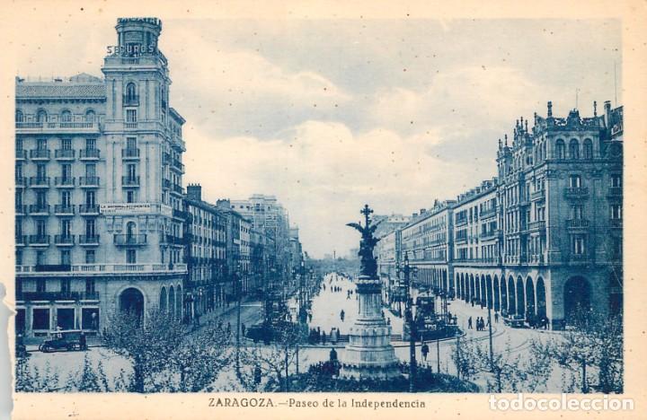 Postales: ea328 Zaragoza Paseo De La Independencia - Foto 1
