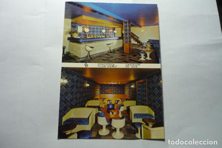 Postkarten: TARJETA -POSTAL CASTEJON DE SOS.-DISCOTECA CLUB DIAMO