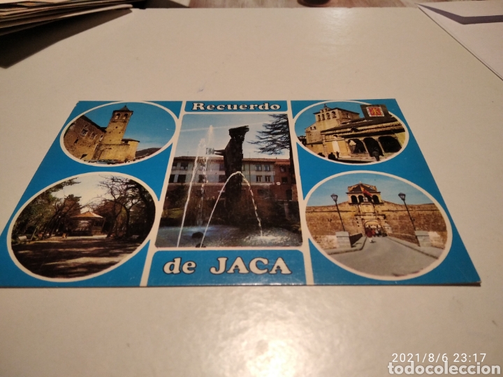 Postales: Postal recuerdo de Jaca - Foto 1