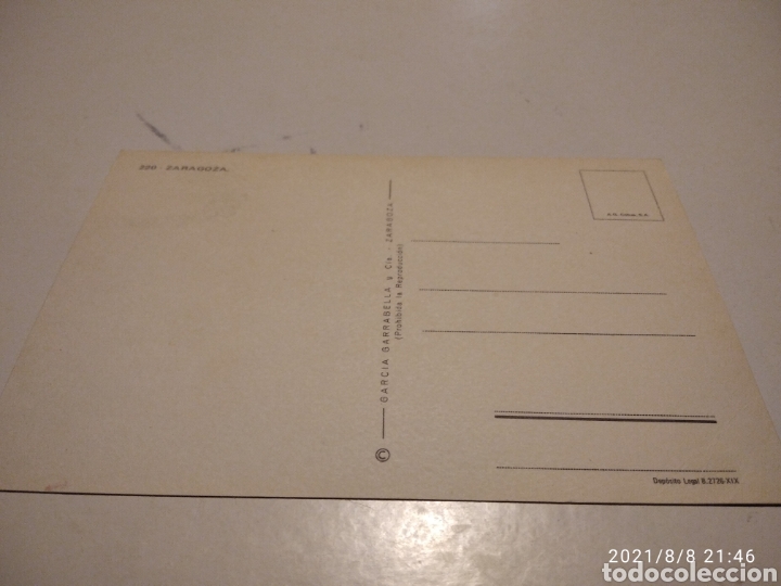 Postales: Postal Zaragoza - Foto 2