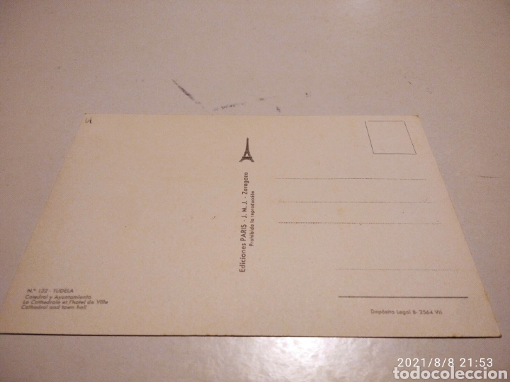 Postales: Postal Tudela catedral - Foto 2