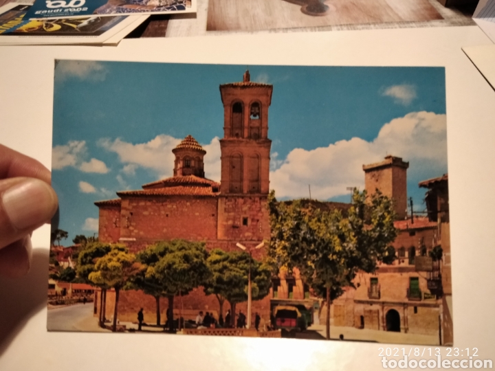 Postkarten: Postal Alhama de Arag&oacute;n, Plaza mayor