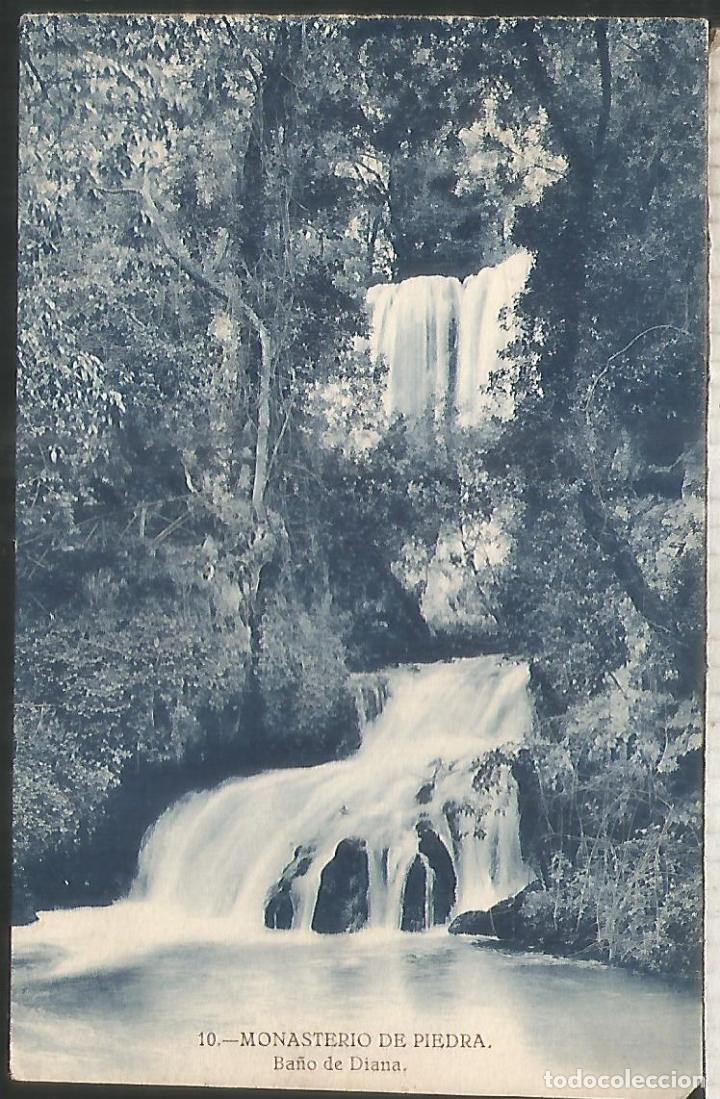 Postales: ZARAGOZA MONASTERIO DE PIEDRA ESCRITA - Foto 1