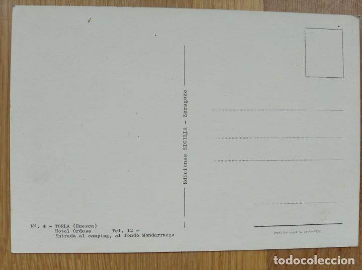 Postales: TORLA - HUESCA - HOTEL ORDESA - Foto 2