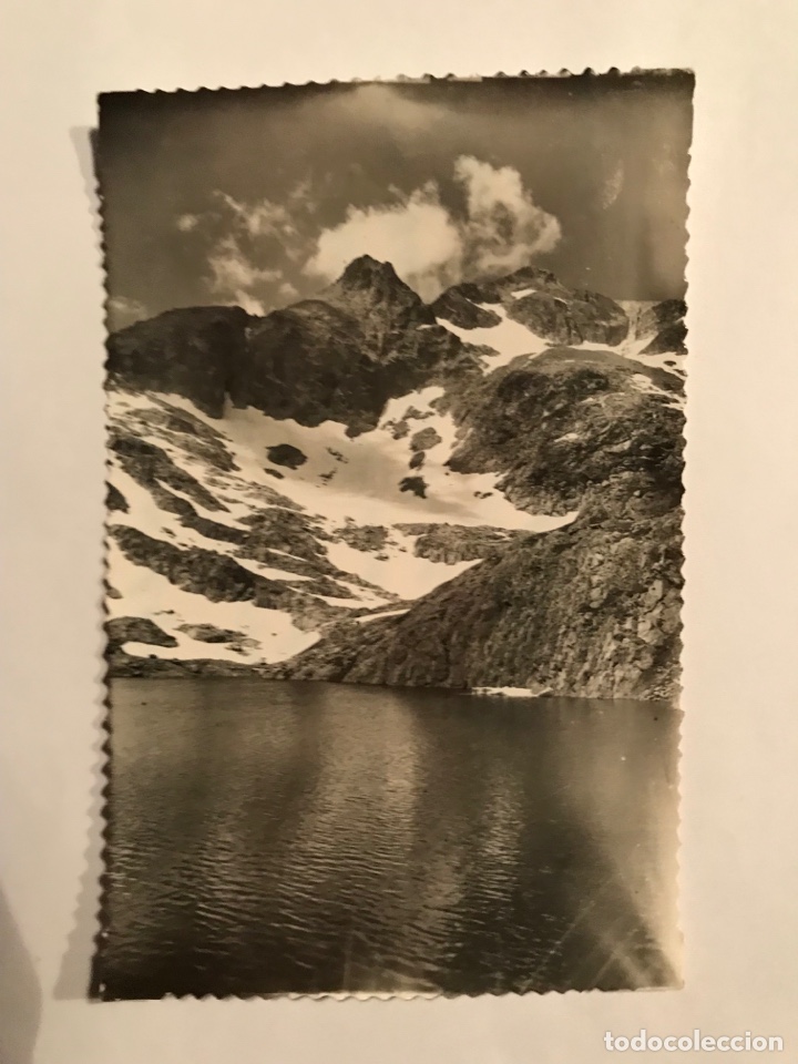 Postales: BALNEARIO DE PANTICOSA (Huesca) Postal No.9, Lagos Azules.. Edic., Sicilia (h.1950?)