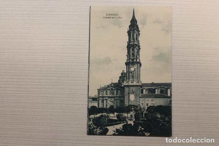 Postales: POSTAL ZARAGOZA, CATEDRAL DE LA SEO - Foto 1